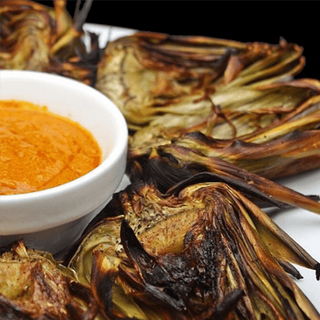 Alcachofas a la brasa