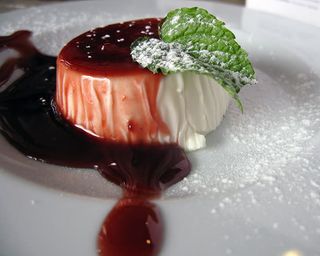 Panna Cotta de Frutos Vermelhos