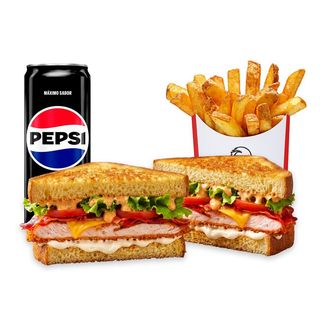 Menú Sándwich Club Coronel