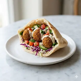 Pita De Falafel