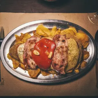 Milanesa Fugazzeta