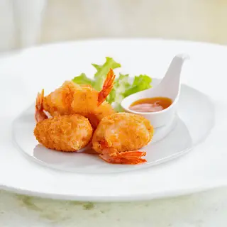 gamberi fritti