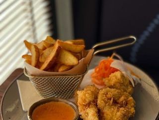 Kurczak w panko z ziemniaczkami