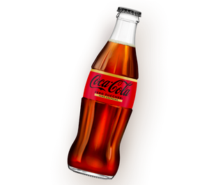 Coca-Cola Zero Zero Vap in vetro