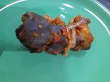 Fried Peppered Ram Meat