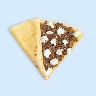 კრეპი ხორცით და არაჟნით