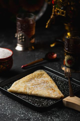 ბლინი შაქრით 