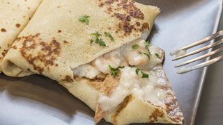 Crepe Chevrette Gratinée