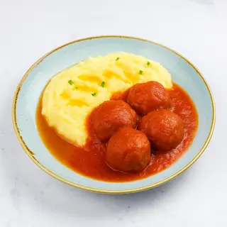 Polpete u umaku s prilogom