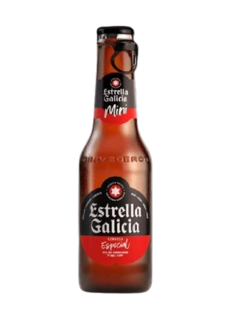 Cerveza Estrella Galicia (330 Ml.)