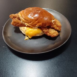 Smoked Burger Crispy Chicken