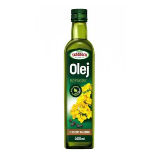 Olej rzepakowy tłoczony na zimno 500 ml Targroch