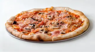 Pizza rossa capricciosa