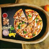 Hawaiian BBQ chicken pizza