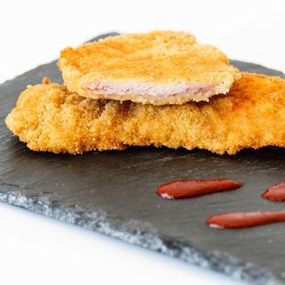 Pechuga de pollo empanado  