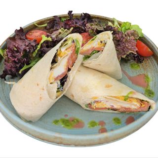 Рапс със сьомга и скир  (0,250 гр) 