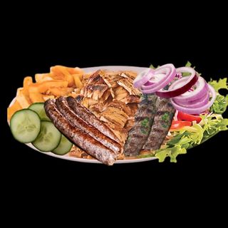 Assiette Baba Kebab