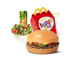Happy Meal Hamburger