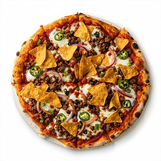 Pizza Twin Nachos (30 cm.)