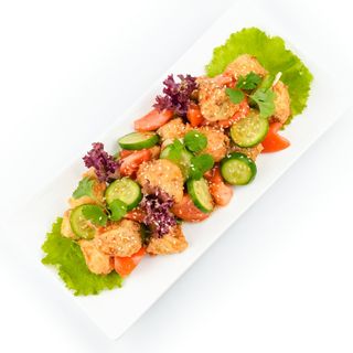 Салат хрустящий баклажан