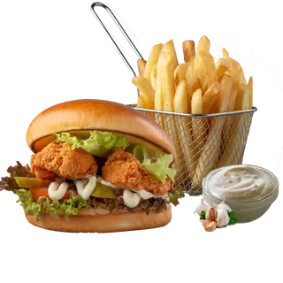 Meniu Crispy Chicken Burger