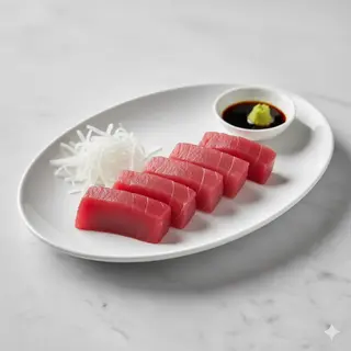Sashimi de atún (6 uds.)