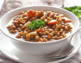 Sopa de lentejas