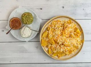 Tapa De Nachos Con Queso