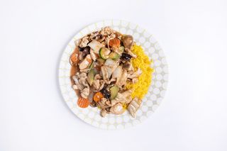 Kurczak w sosie grzybowym