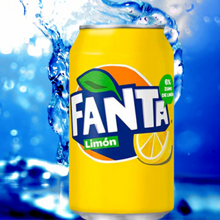 Fanta Limón lata 330ml.