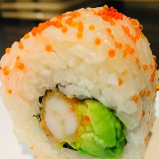 Uramaki Tobiko Roll Gambas (8 Pzs.)