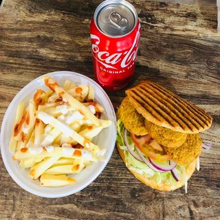 Menú Kebab Falafel (Vegetal)