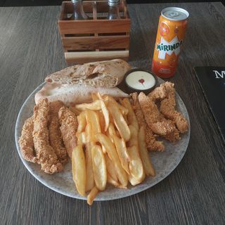 Meniu 5 Crispy Strips Nepicant