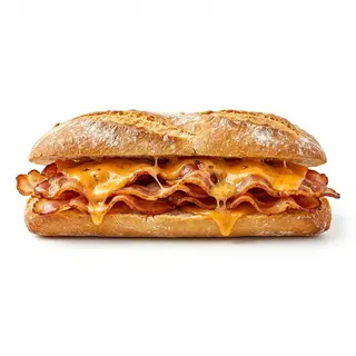 Bocadillo De Bacon Y Cheddar