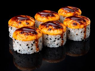 Roll z Łososiem Pieczonym 8 szt