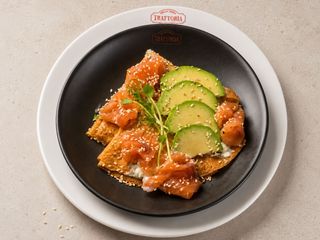 Crepes con Salmone
