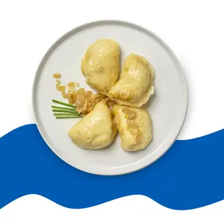 Вареники парові з м'ясом (1шт)