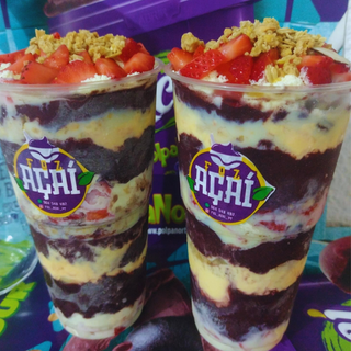 Açaí 600 ML + 6 Complementos