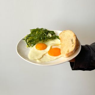 Sunny side up eggs