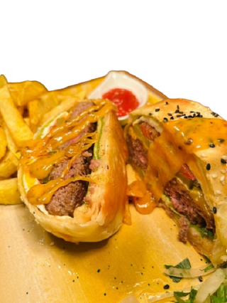 Burger de vită + Pepsi