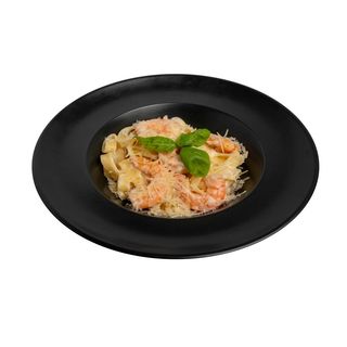 Паста з тигровою креветкою у вершковому соусі (320 г)