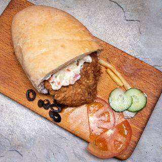 Тост със свински шницел голям 1бр