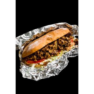 Bocadillo de carne picada