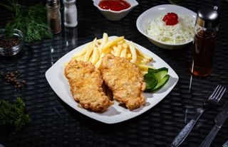 Snitel cotlet de porc