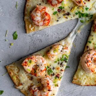 Pizza De Gambas