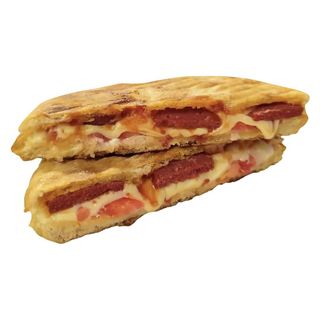 Turkish Sausage and cheese toast