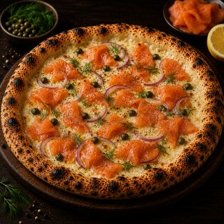 Pizza Saumon