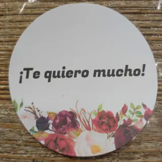 Pegatina ¡Te quiero mucho!