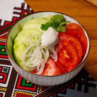 Kiev Classic Salad with cream sour