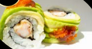 Uramaki dragon roll